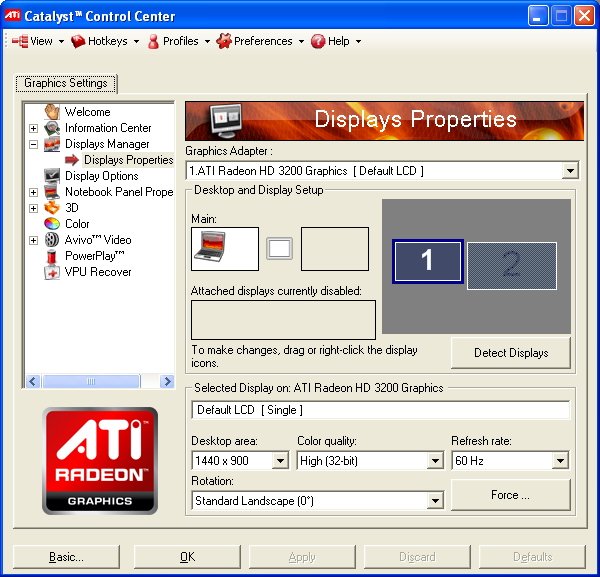ATI Catalyst Software Suite 9.9 Drivers for Windows XP