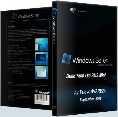 Windows 7600.16385 Ultimate Mini by TelovozWAREZ